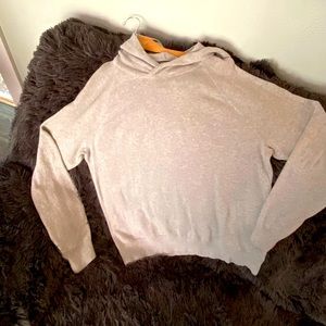 Hooded grey express sweatshirt